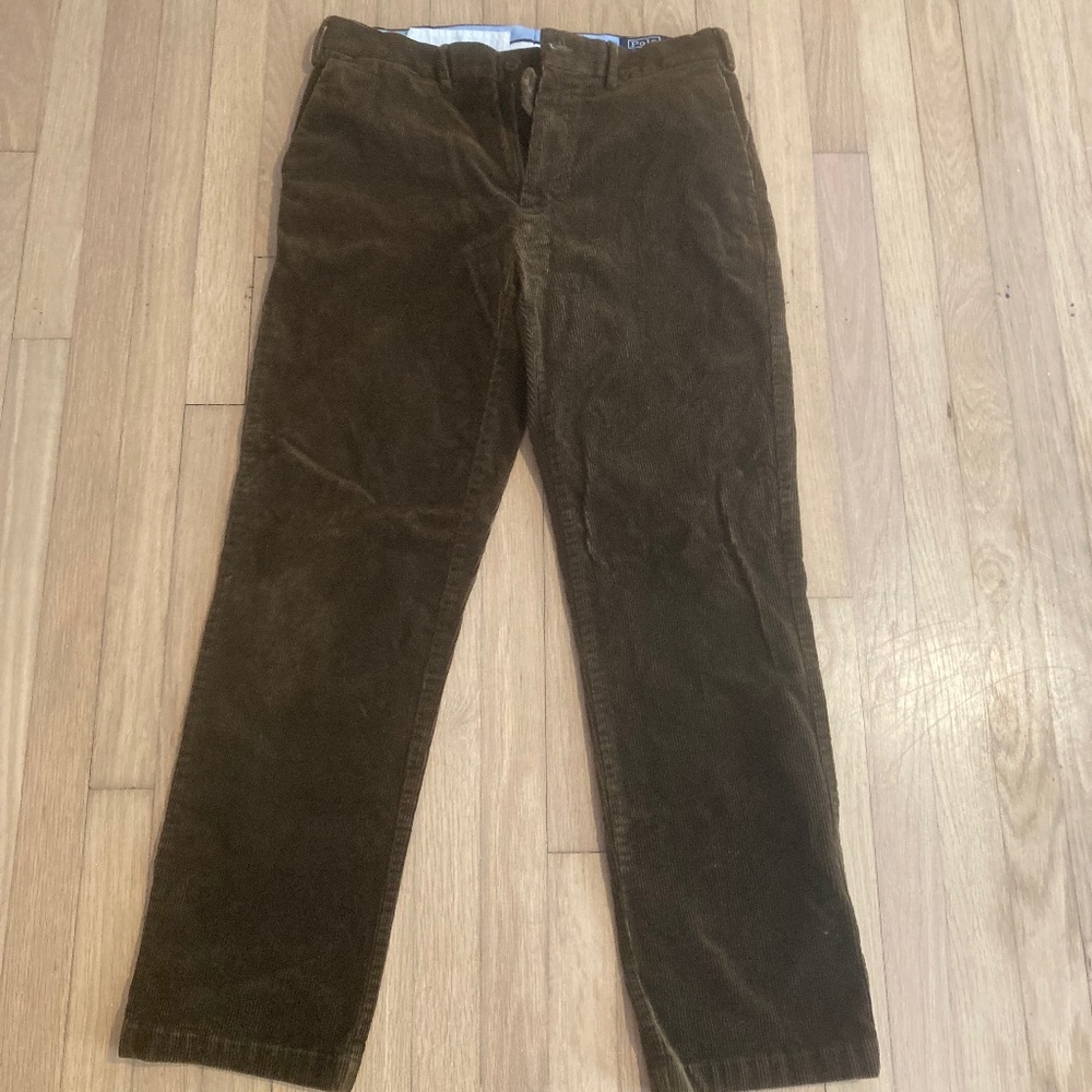 Polo Ralph Lauren Corduroy Pants (Brown) 34x32